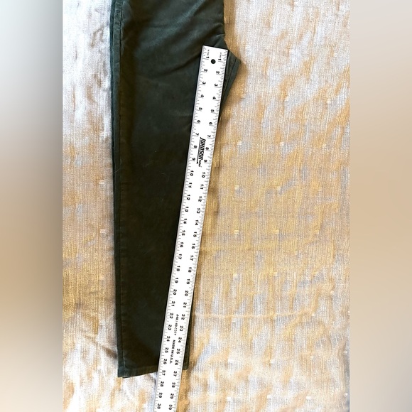 Boy’s Gap Cotton Corduroy Pants 12 Slim Taper Dark Army Green adjustable waist - Picture 10 of 10